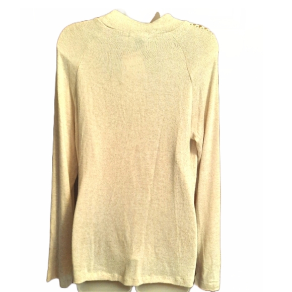 Soft Cream Long Sleeve Top - Picture 2 of 8